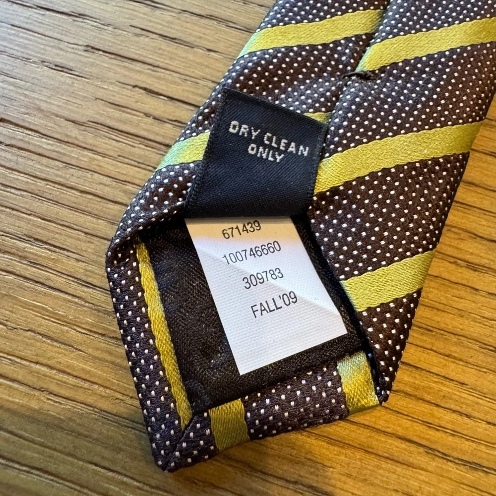 Banana Republic / NWT Men’s Striped Silk Tie - Picture 8 of 8